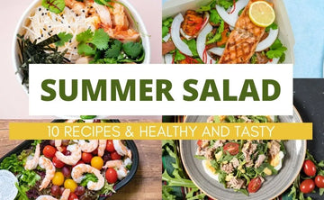 10 Most Tasty and Healthy Summer Salad Recipes (Vegetable and Meat Mixed)